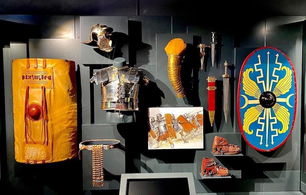 Replicas on display