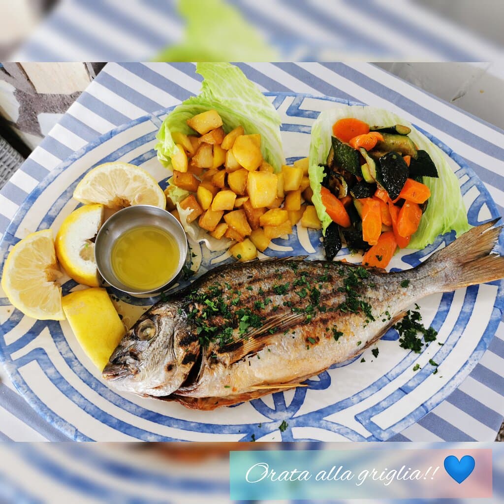 Orata alla griglia!!