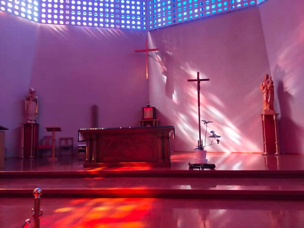 Modern Cathedral Interior