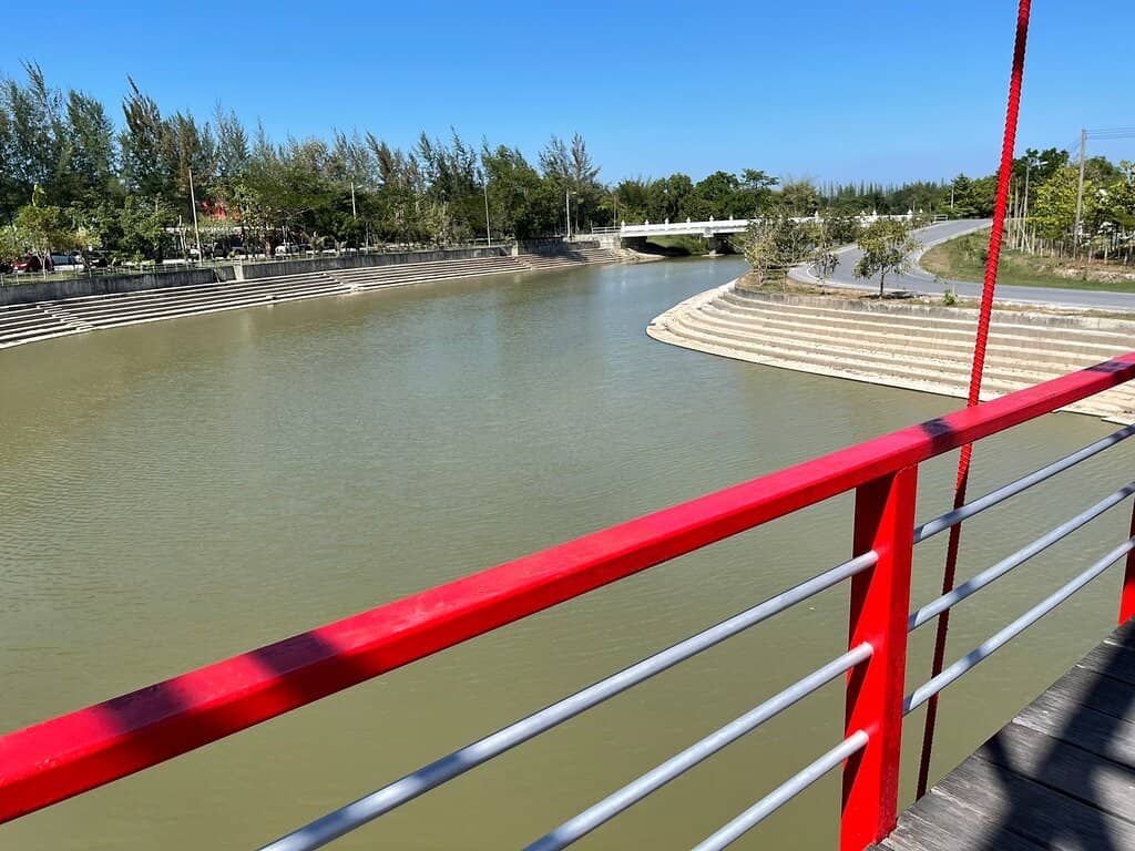 Gilded Riverside Stupa