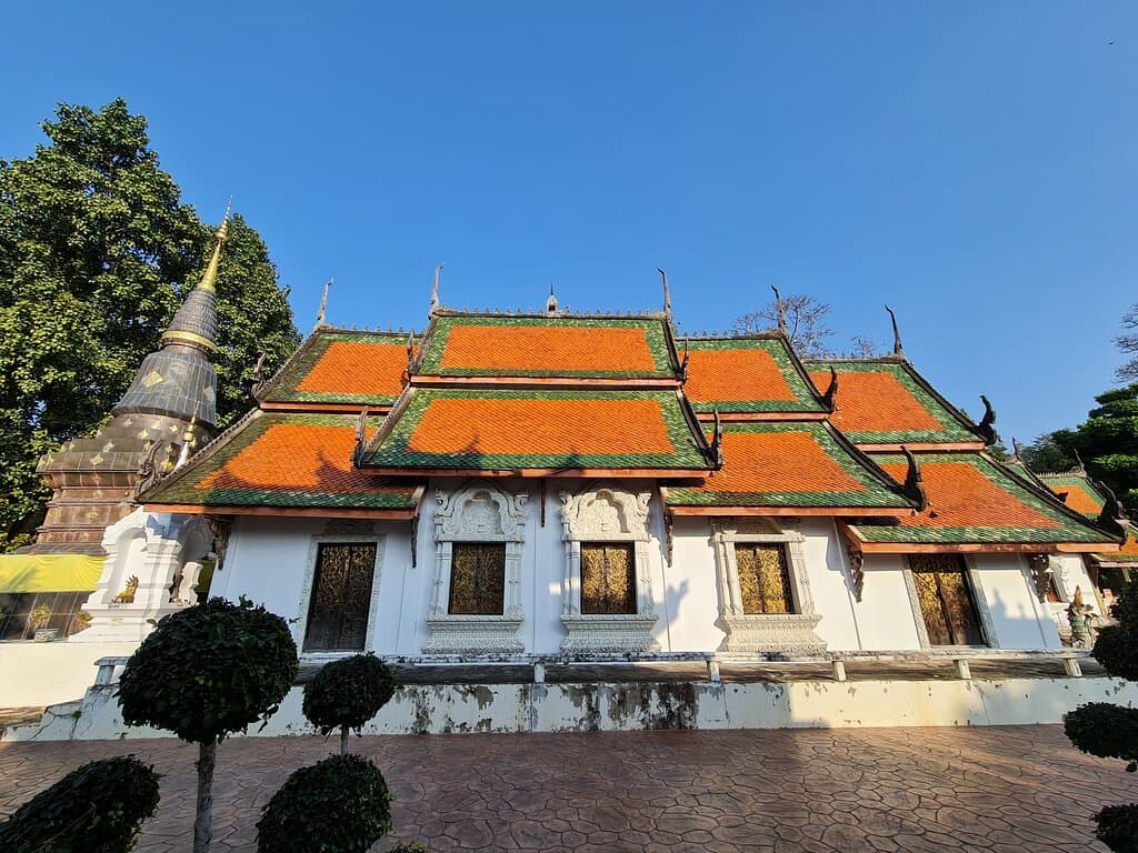 วัดแห่งนี้ได้ถูกขึ้นทะเบียนไว้เป็นโบราณสถานโดย กรมศิลปากรสิ่งที่โดดเด่นของวัดนี้คือเจดีย์วิหารที่ถูกสร้างขึ้น จากเจ้าญาณรังสีผู้ครองนครลำปางครับ