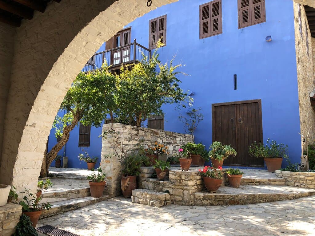 herrlicher Blick in den Innenhof