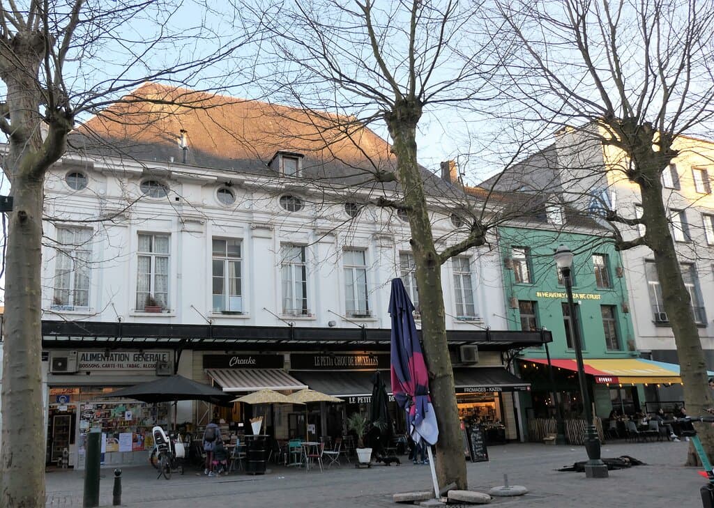Brussels, Chouke at Rue du Vieux Marche Aux Grains