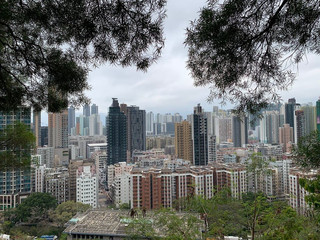 Garden Hill (Sham Shui Po) - views