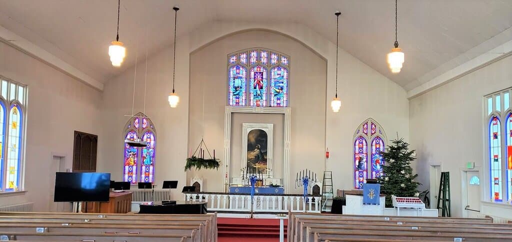 Beautiful bright sanctuary