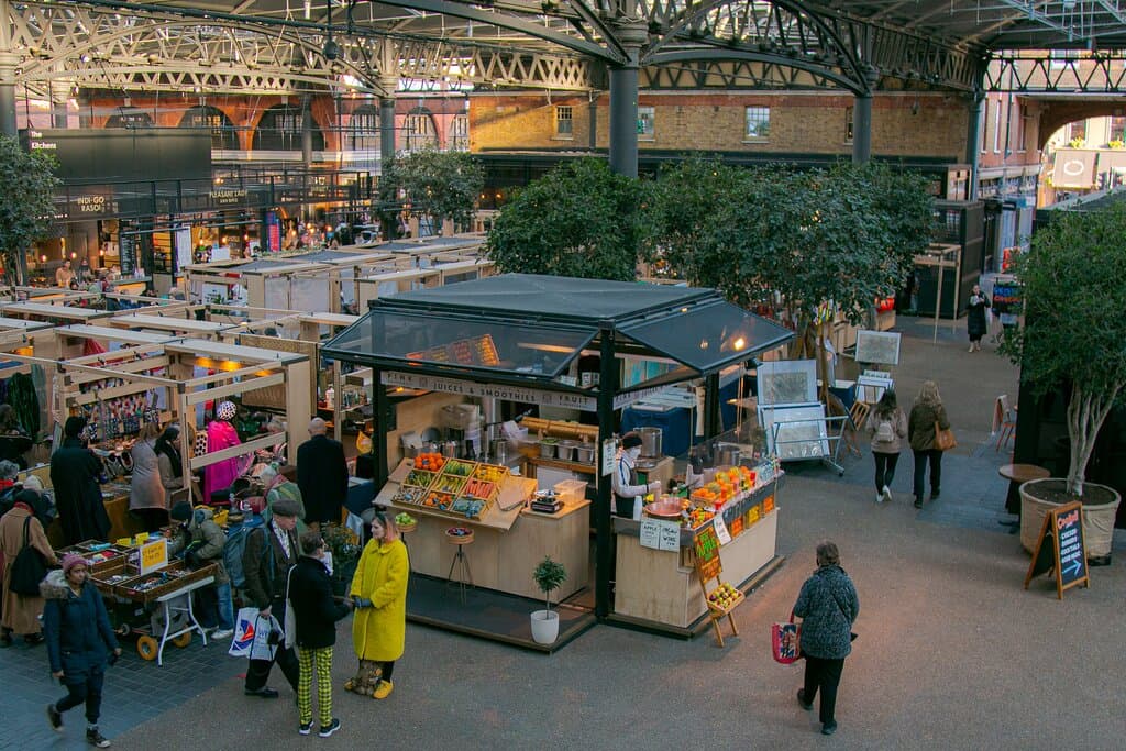 Inside Old Spitalfields Market