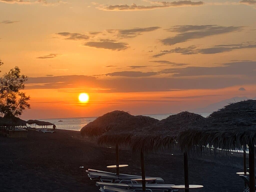 Perivolos Beach Santorini