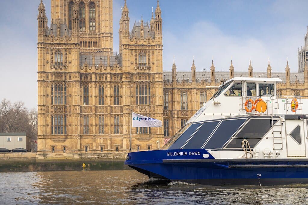 City Cruises Westminster Pier London