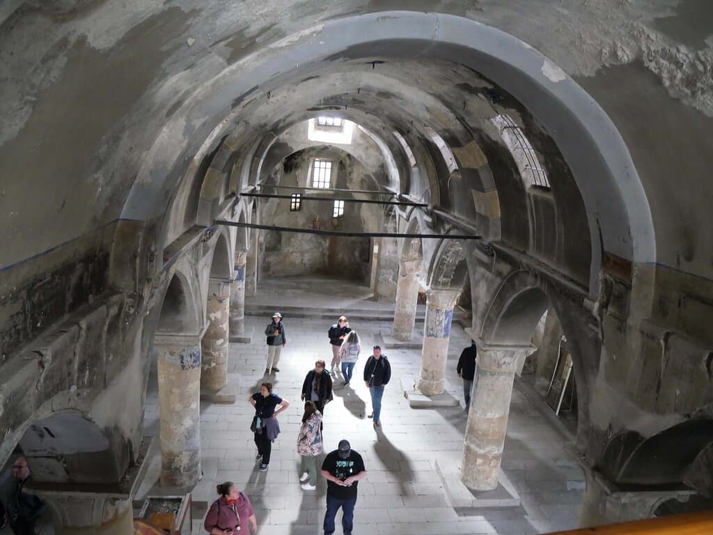 From the upper floor