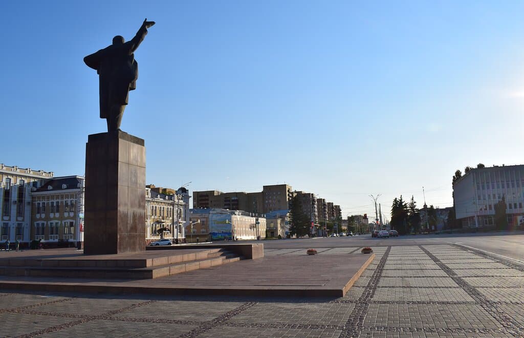 Памятник В.И. Ленину