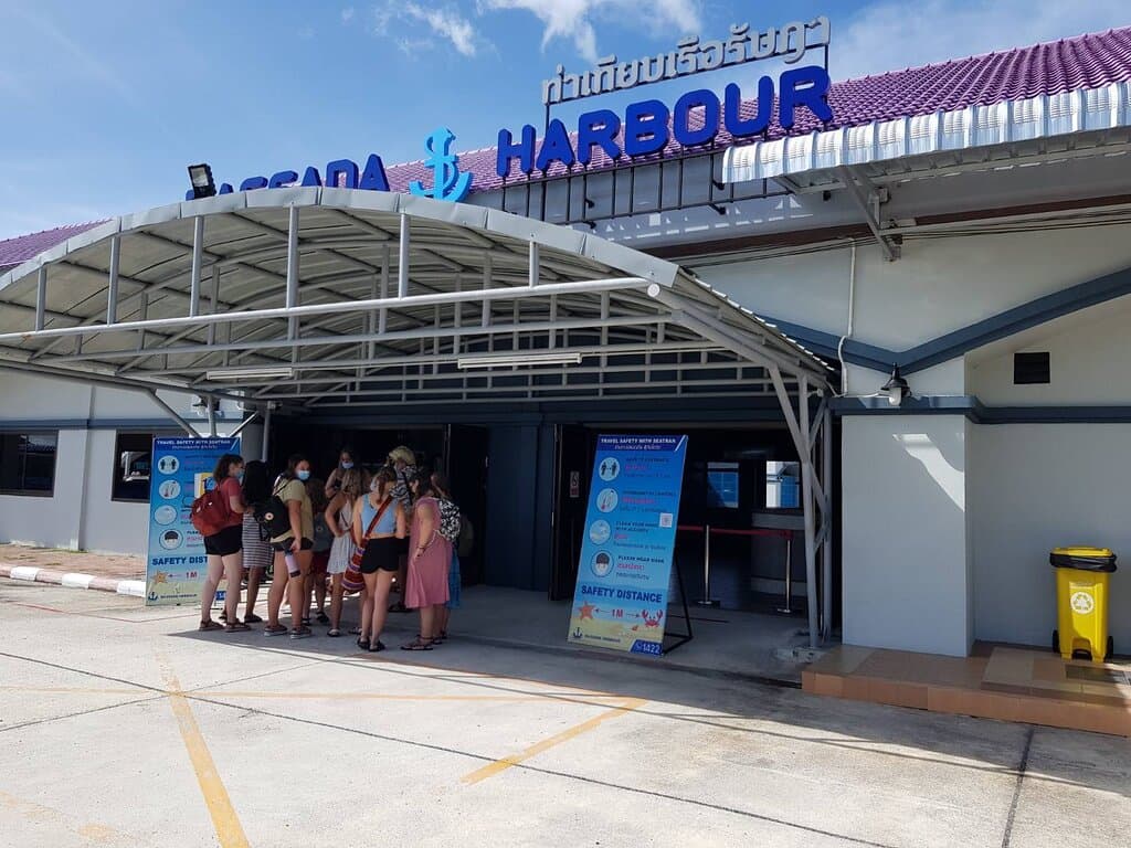 Get tickets at Seatran Travel&tour,official ticketing agent right at the entrance of Rassada Harbour to assure confirmed boat schdule.Postpone,rearrange your trip is also possible.