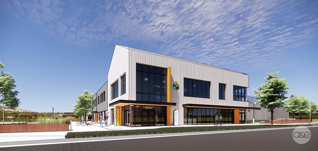 Architect rendering of our new home, coming summer of 2023!