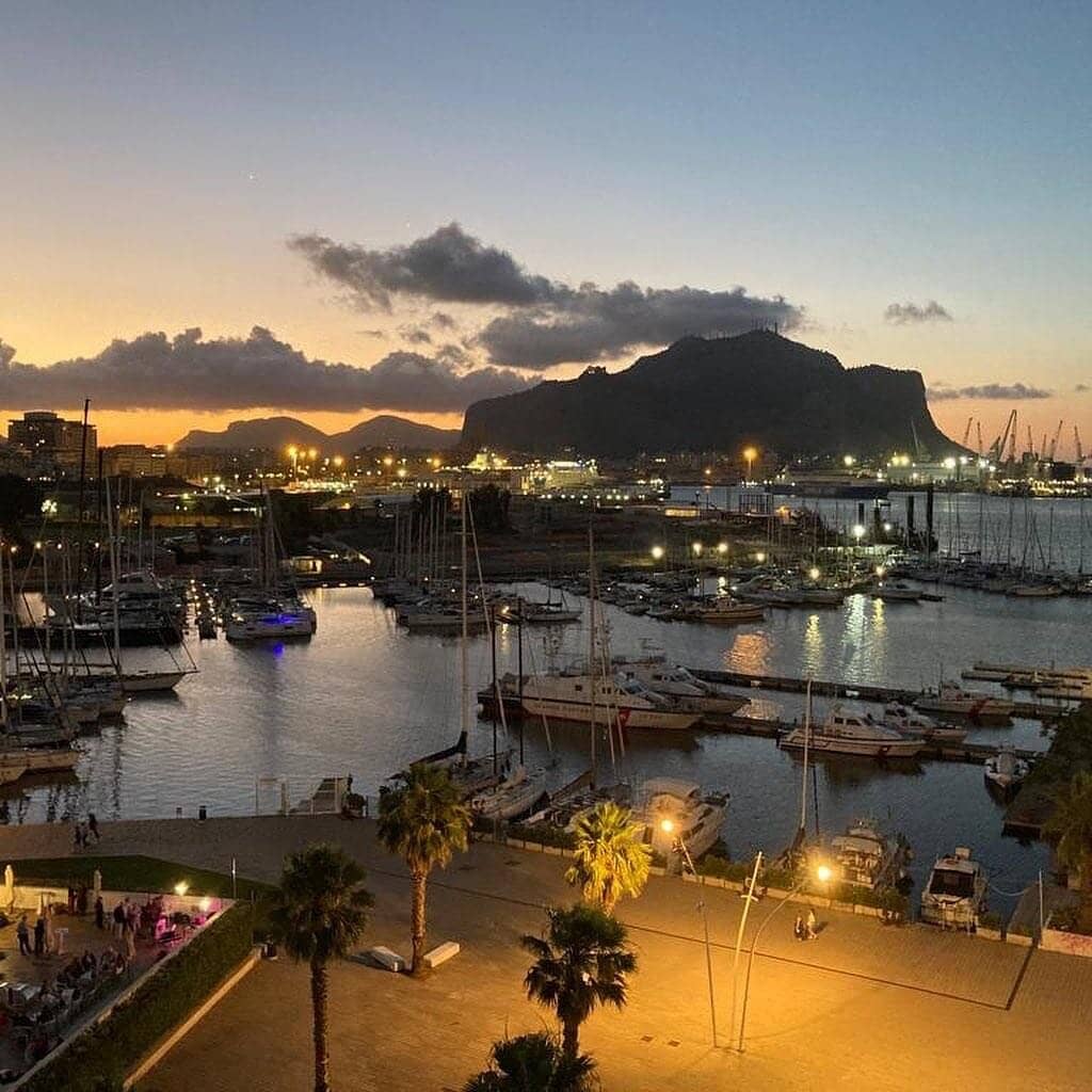Harbor at Night