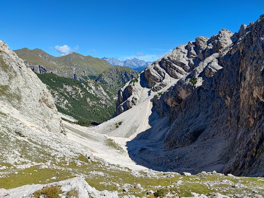 Panorama dal sentiero