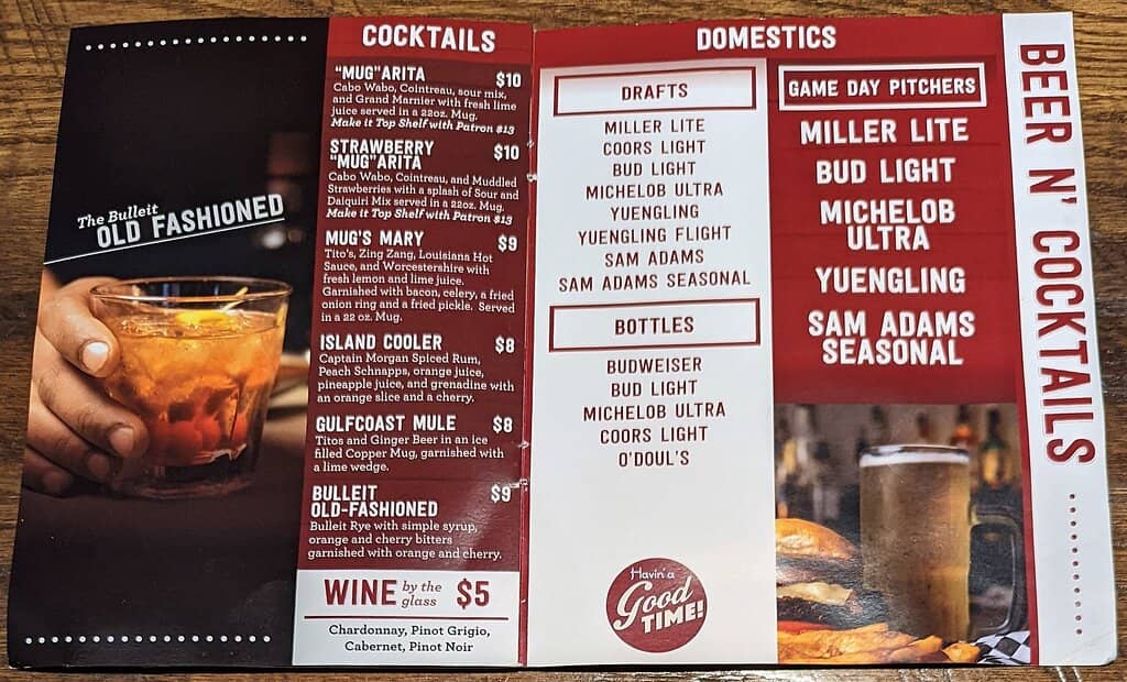 Happy Hour Prices Till Close