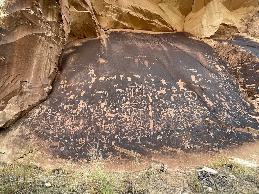 The Main Petroglyph Panel