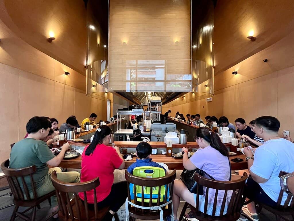 Perfectly Cooked Noodles and Gyoza