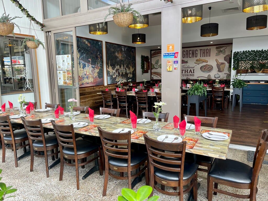 Dine in for lunch or dinner at Prik Thai Restaurant, the best Thai restaurant in Burpengary.