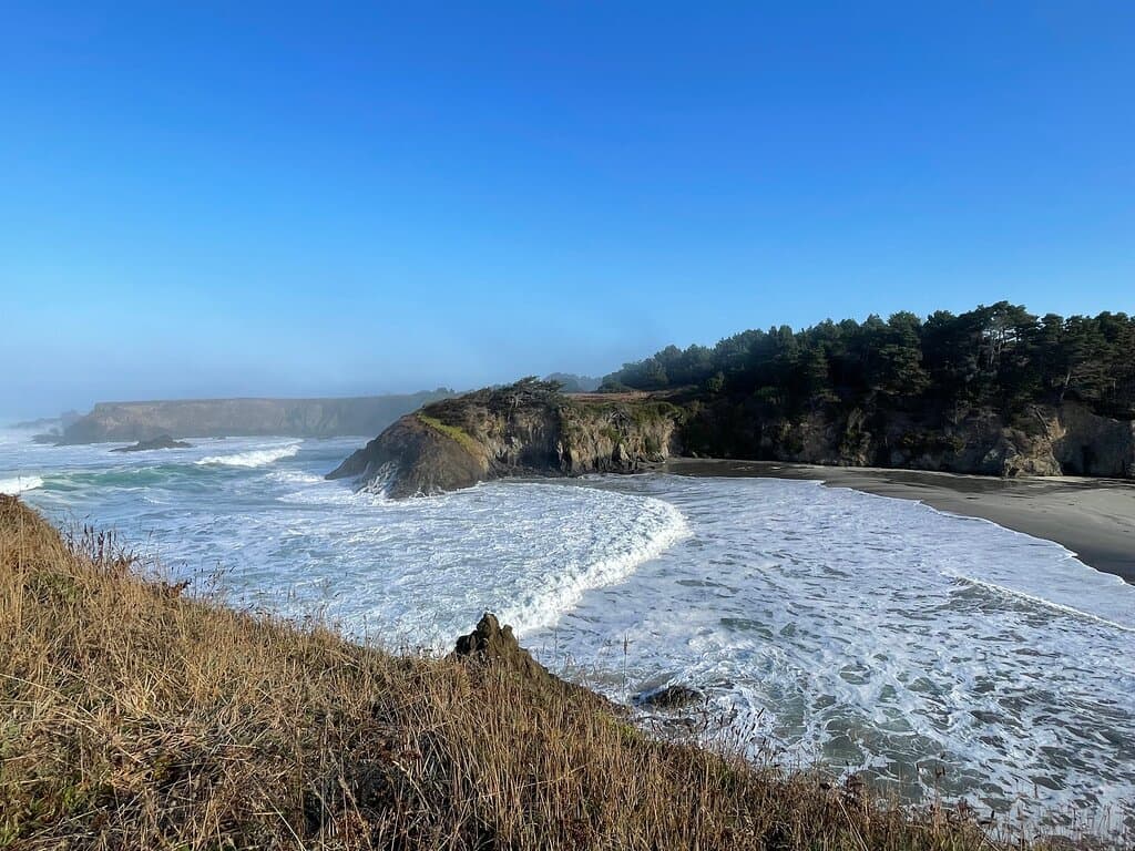 Jug Handle Ecological Staircase Trail in October 2022