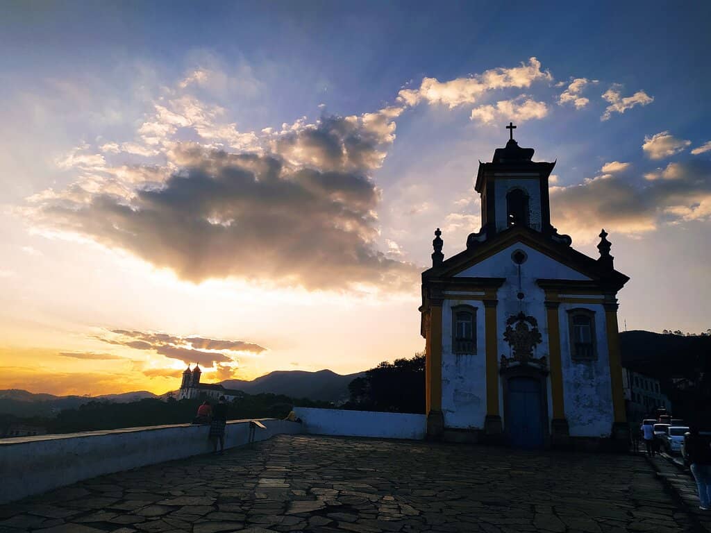 Sunset Over Ouro Preto