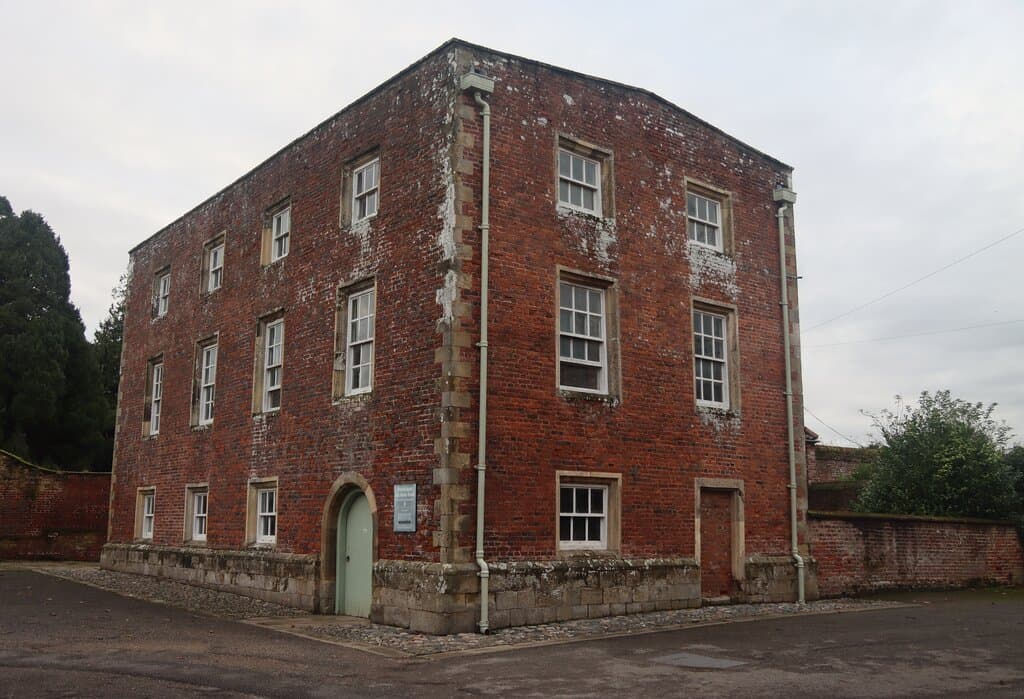 The exterior of the house