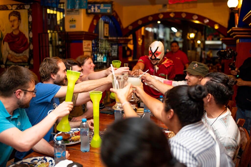 Lucha Libre, Tacos and Margaritas!
How much more Mexican can a night be?