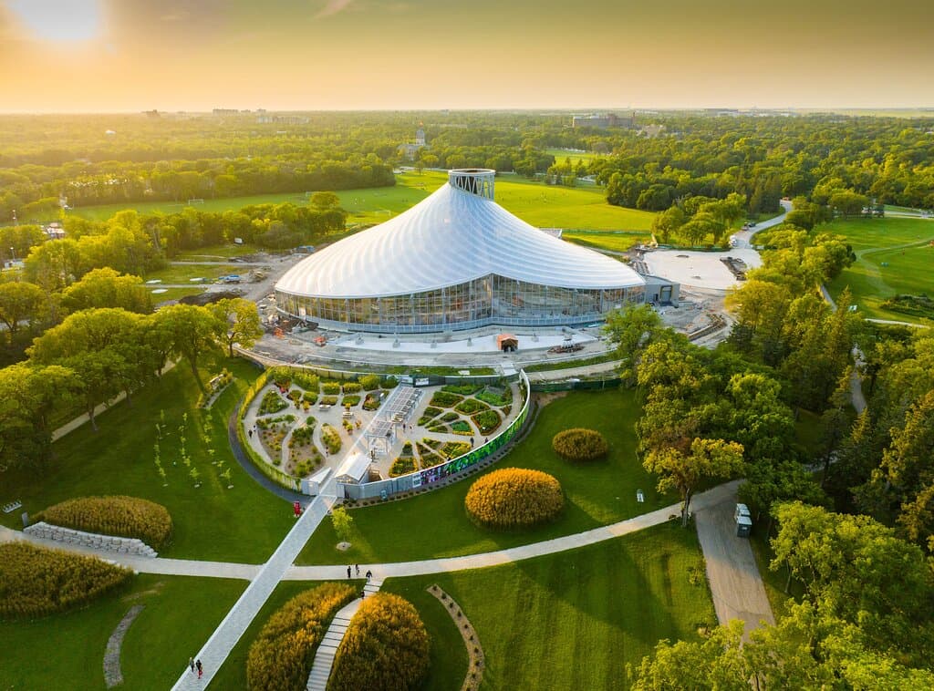 The Leaf is an indoor horticultural attraction at Assiniboine Park where visitors will journey through four distinct biomes; the Hartley and Heather Richardson Tropical Biome, Mediterranean Biome, Babs Asper Display House, and the Shirley Richardson Butterfly Garden. Experience a stunning showcase of our diversity, expressed through plants that shape our lives here and across the globe.