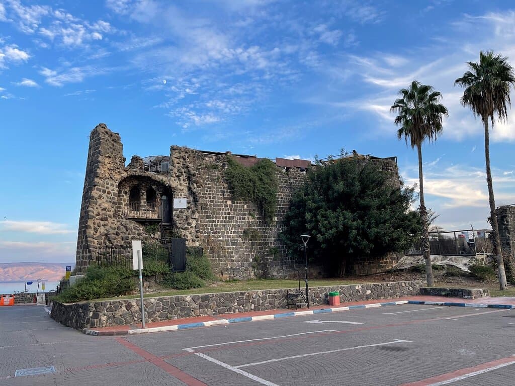 Rear of the fortress