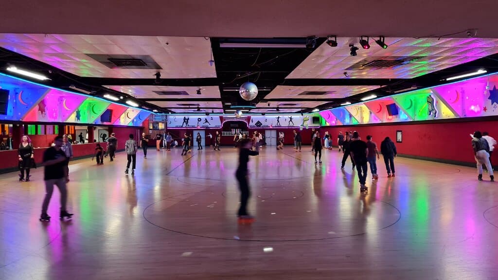 Go Roller Skating at Moonlight Rollerway