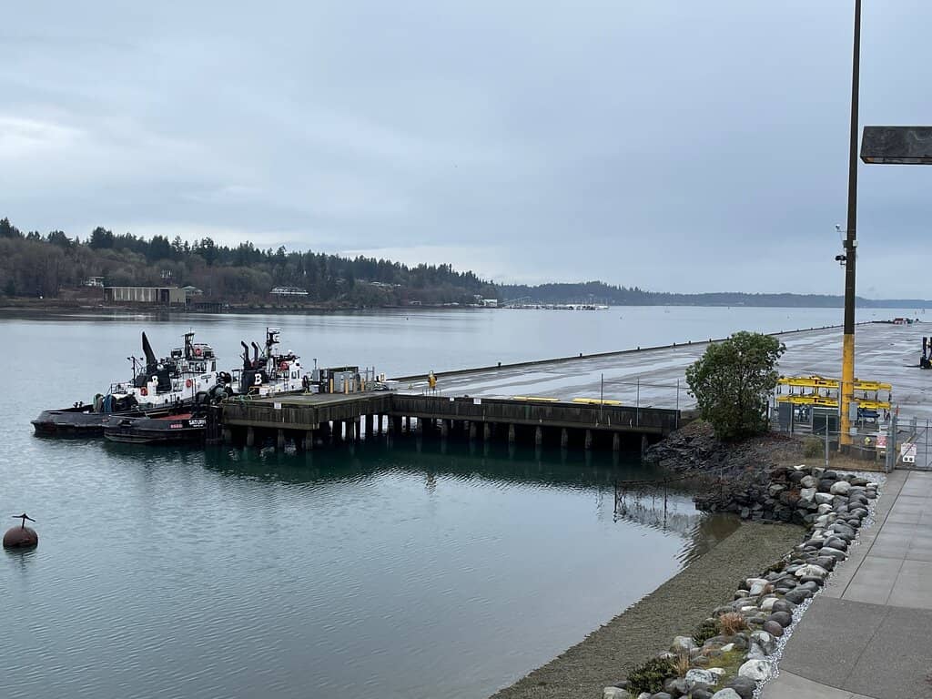 Percival Landing Boardwalk