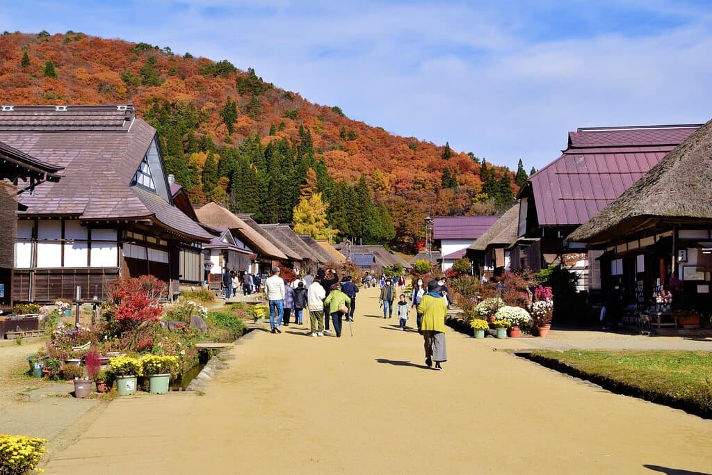 大勢の観光客でにぎわっていました