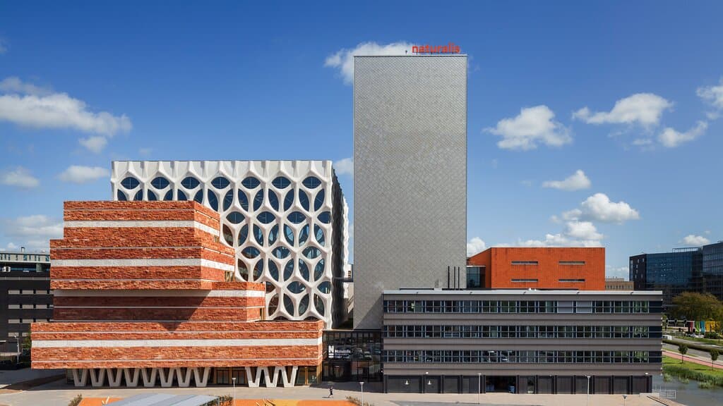 Het exterieur van Naturalis