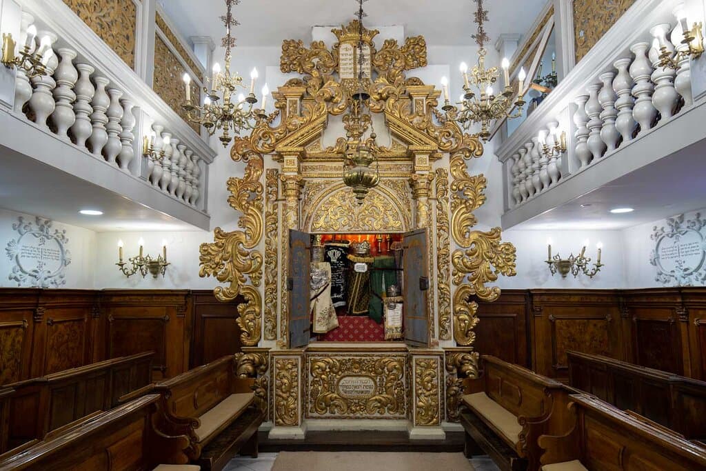 The Conegliano- Veneto Synagouge- brought in its entirety from Italy to Jerusalem in 1952!