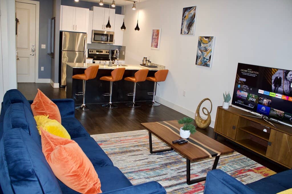 Lively Nighttime Ambiance