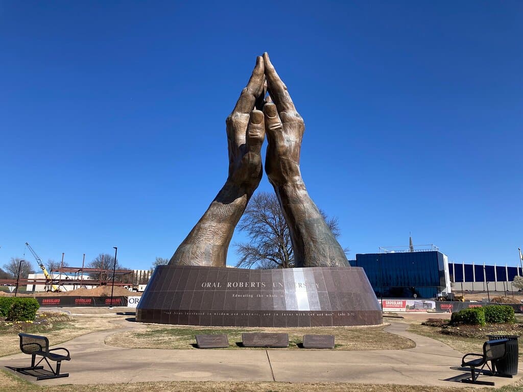 Praying Hands Oral Roberts University