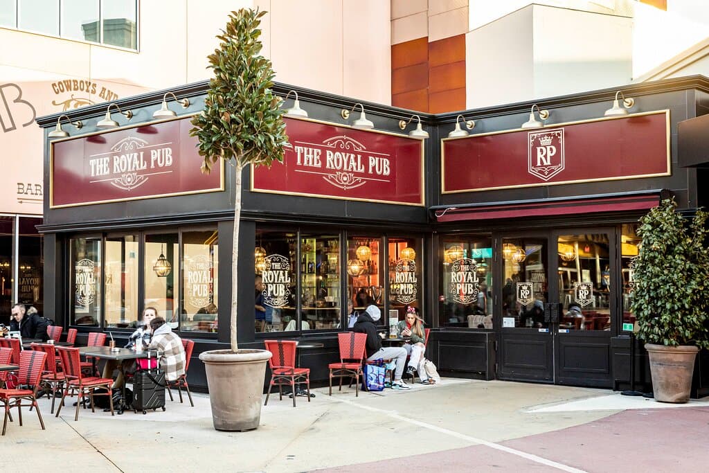 Extérieur du restaurant