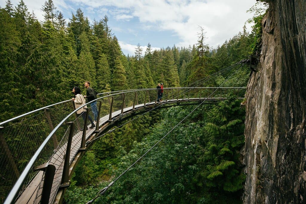 Cliffwalk at Capilano Suspension Bridge Park