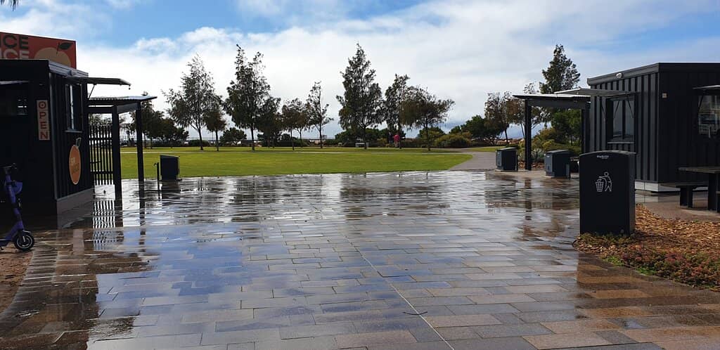 Netted Swimming Enclosure