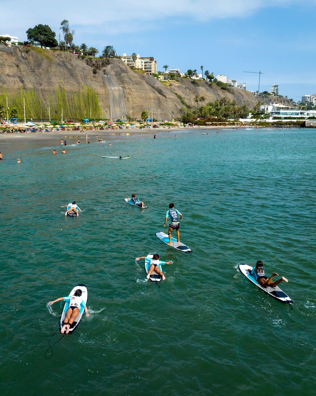 Group class returning going in after an amazing lesson!