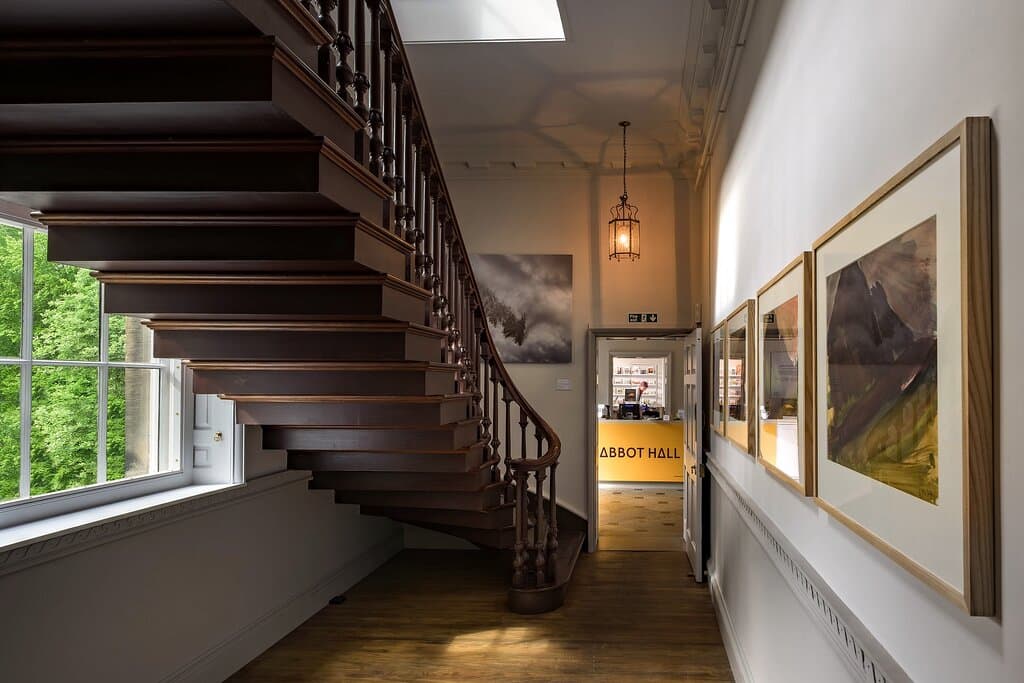 Inside Abbot Hall gallery in Kendal.