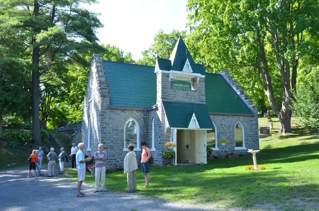 Glenwood's historic Stone Chapel.