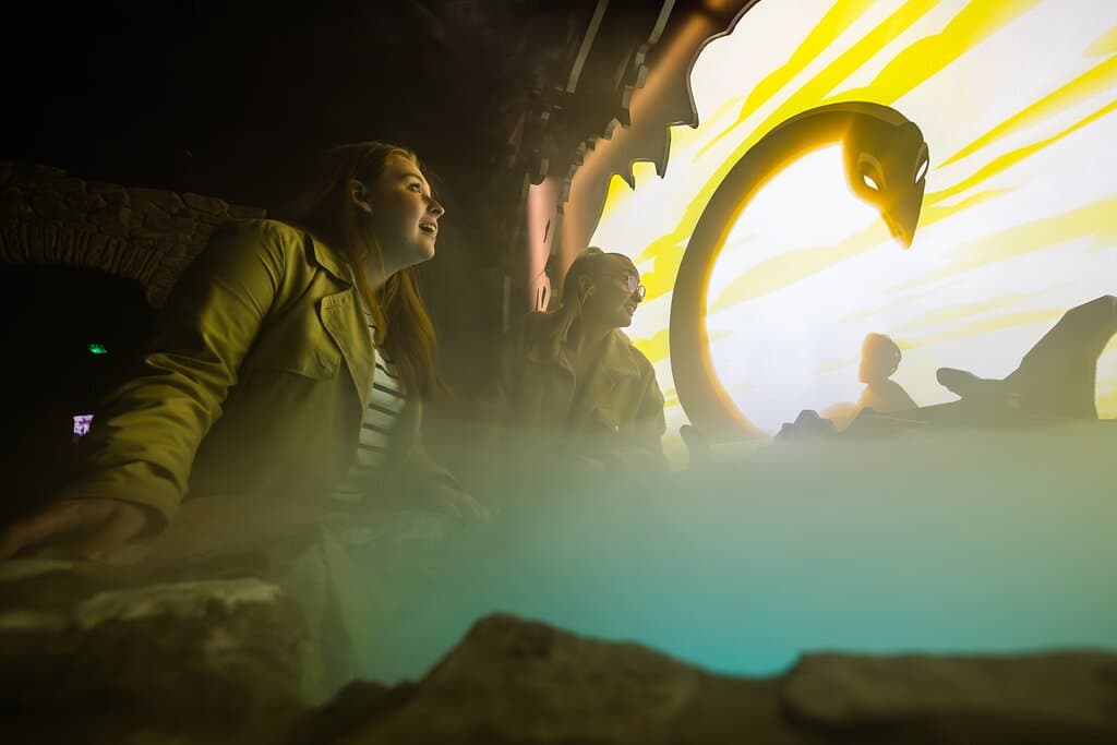 This display explores the myths of the Loch Ness area