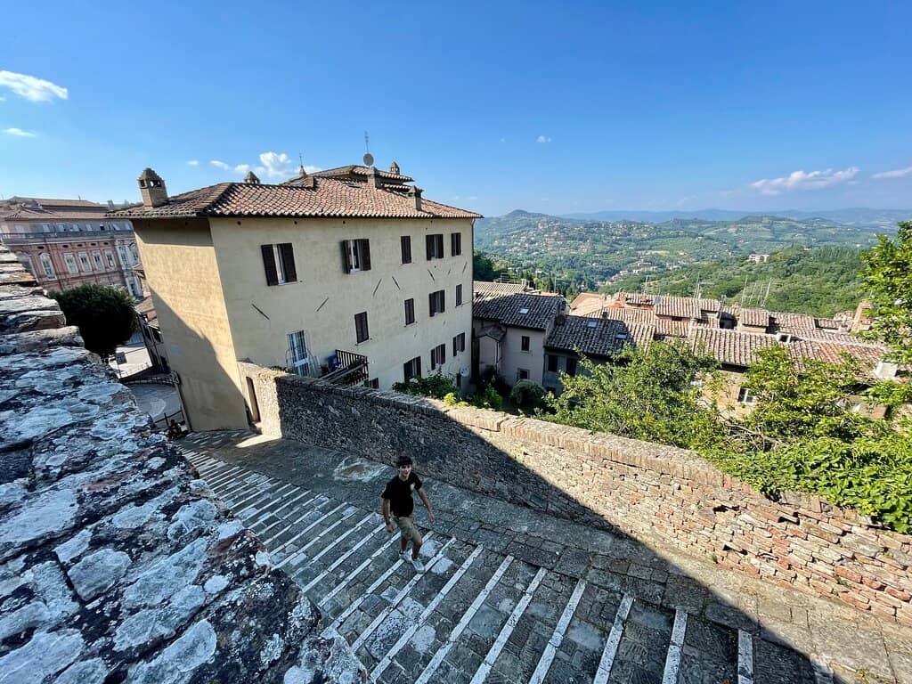 Panoramic Perugia Views