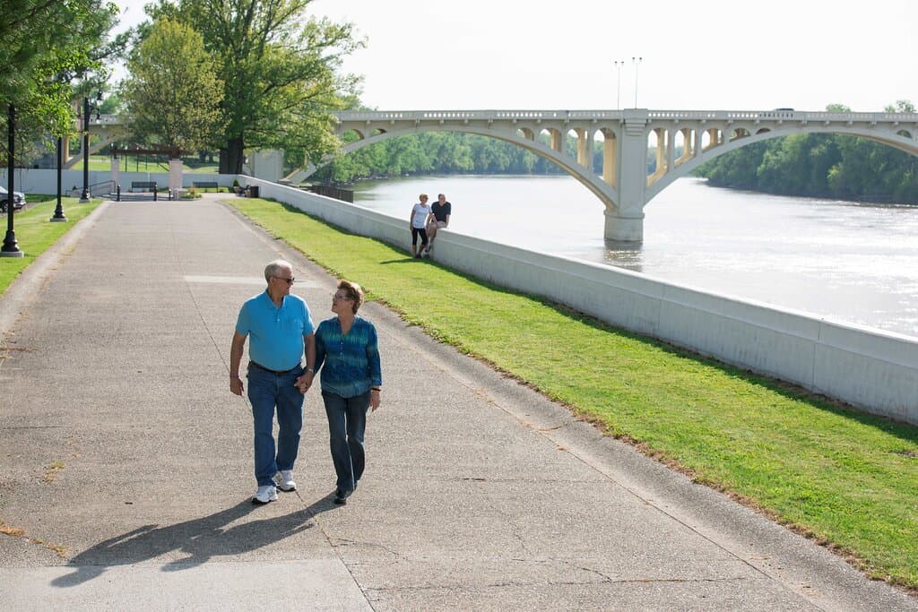 It's a nice place to walk