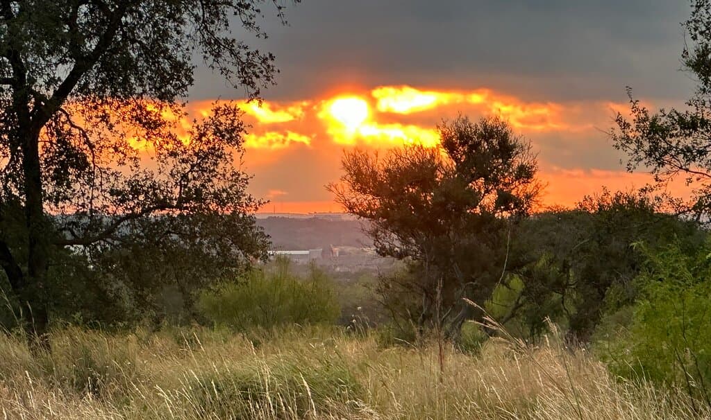 San Antonio sunset
