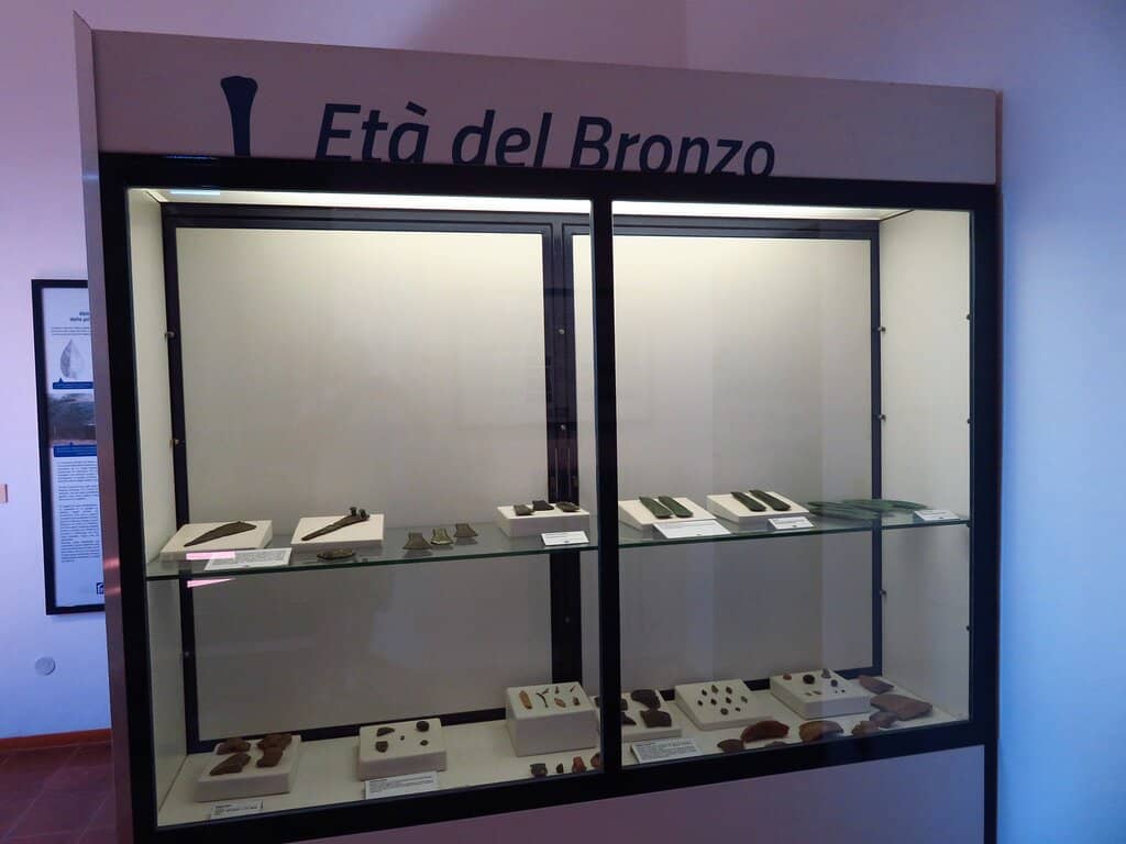 Paleolithic Tools Display