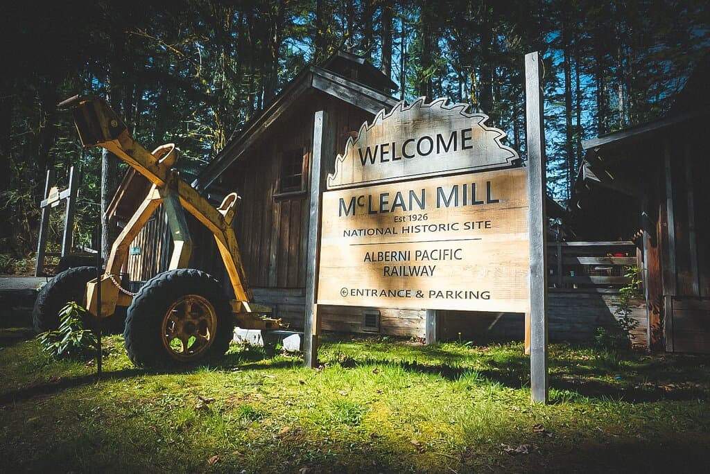 Welcome to McLean Mill National Historic Site.