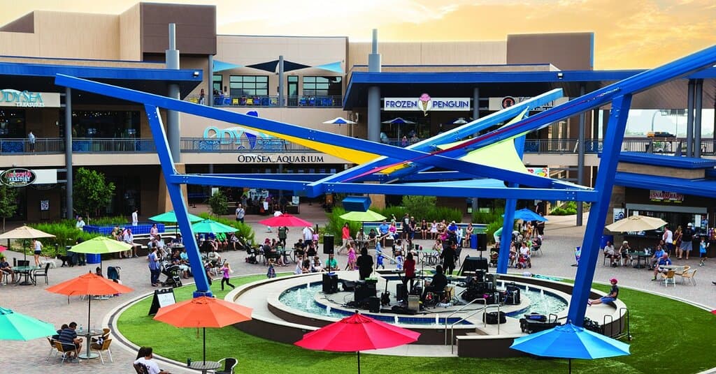 Arizona Boardwalk Courtyard