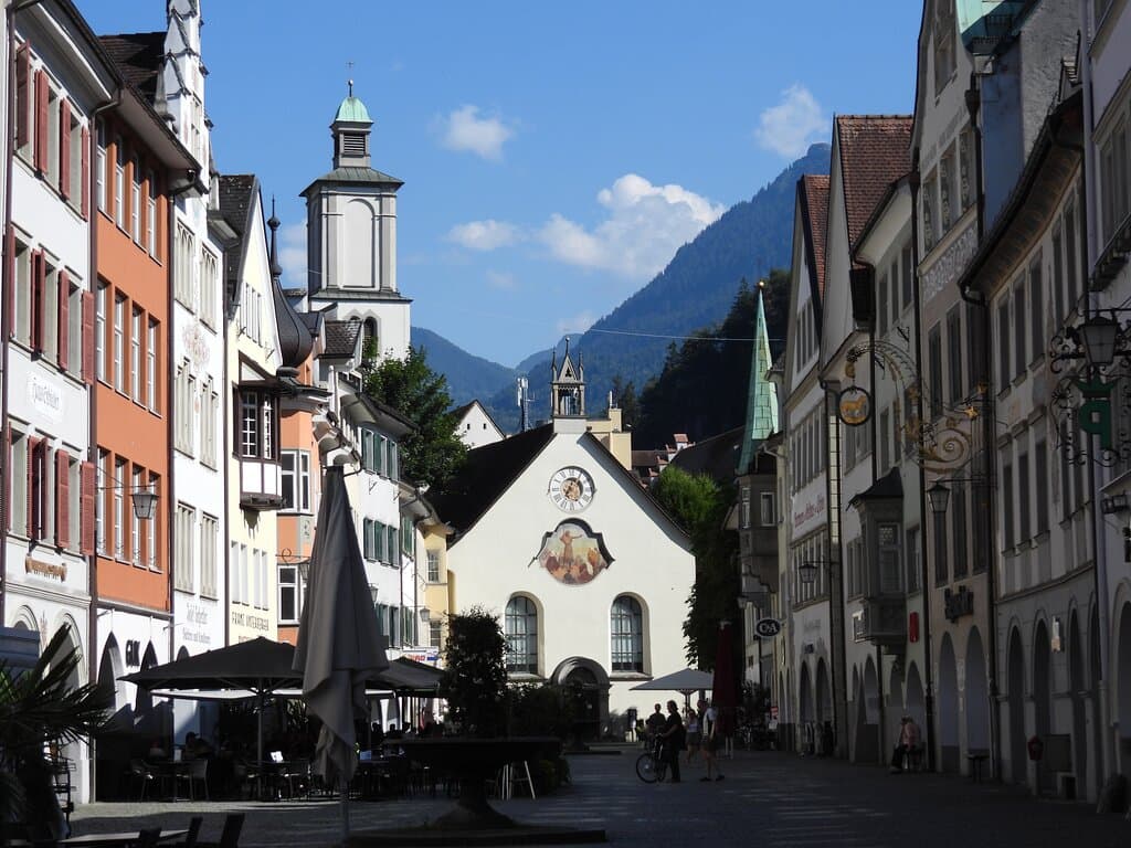 Somewhere at the town square