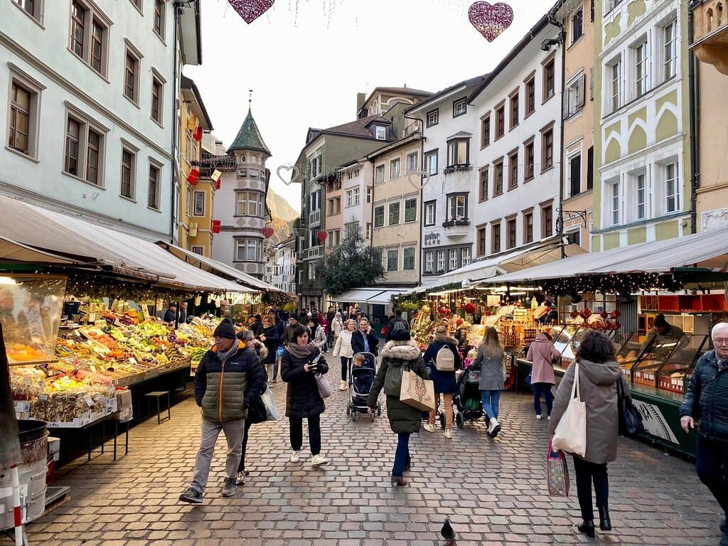 Piazza delle Erbe Bolzano